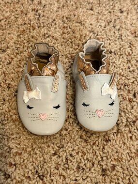 Some Bunny Loves Me Baby Booties 3-6 Months Suede Booties Easter Bunny Shoes